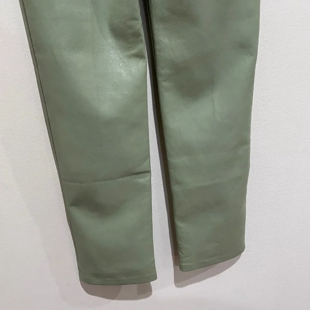 Wilfred Melina Vegan Leather Pant Sage Frost - Picture 10 of 14